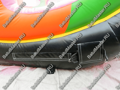 Батут-горка "Дракон 2", 16*8*11 м