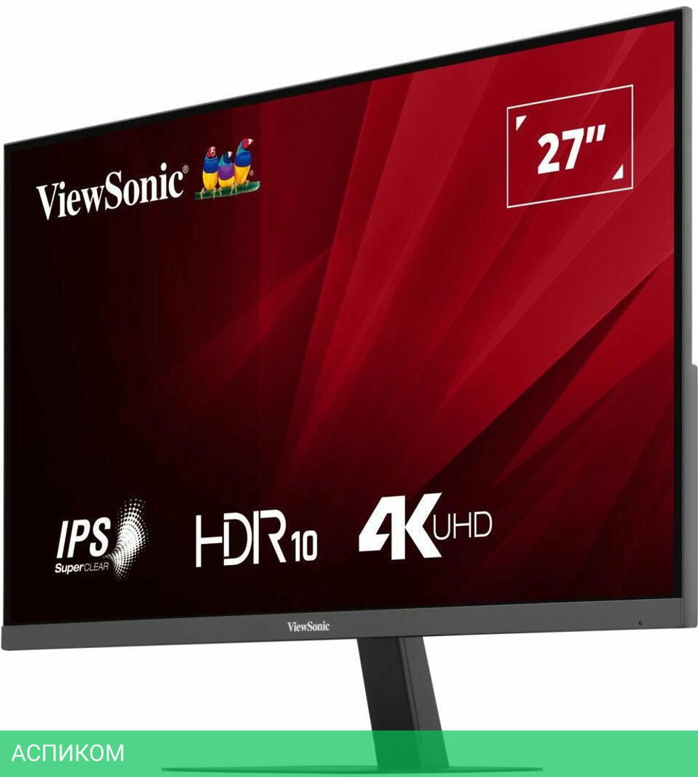 Монитор ViewSonic VA2708-4K-HD черный