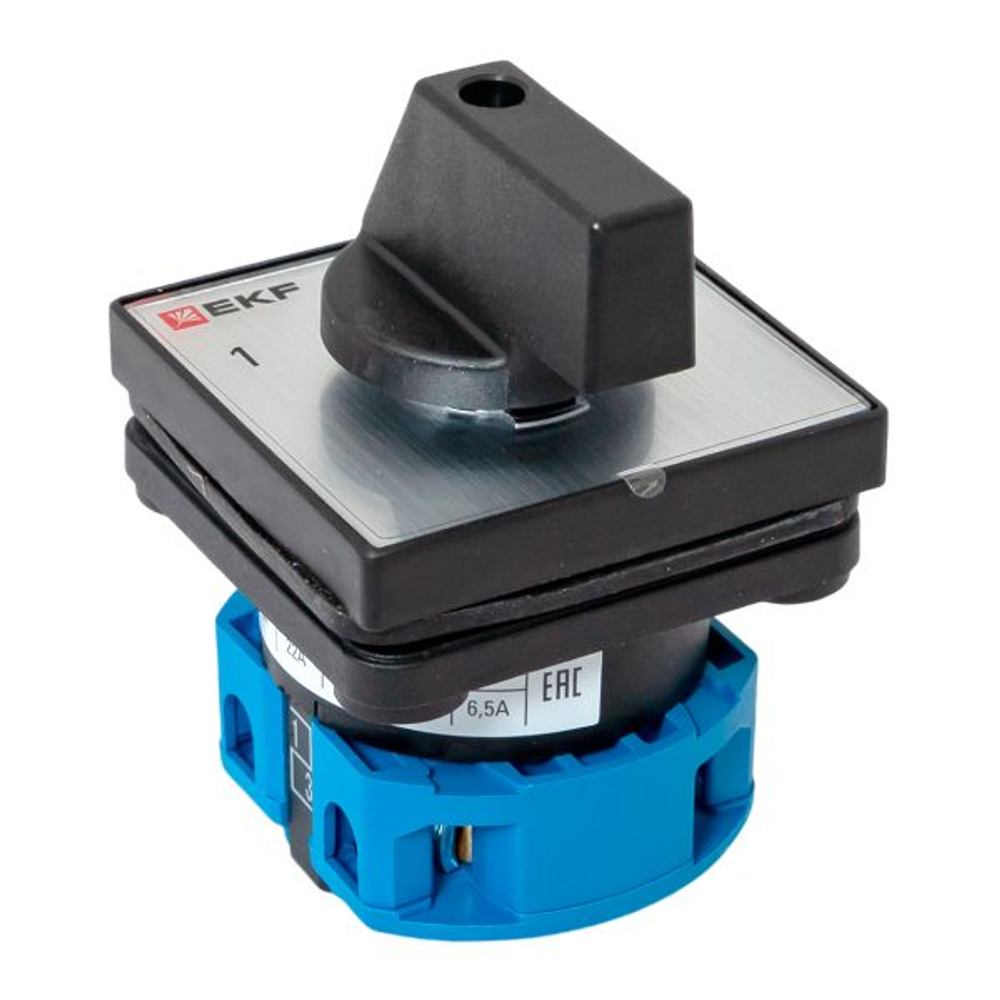 Переключатель кулачковый ПК-1-21 25А 1P «1-0-2» IP65 EKF