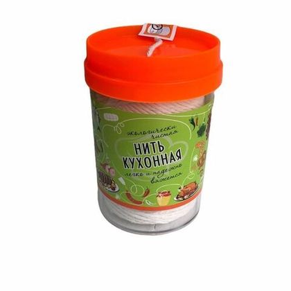 Нить кухонная х/б, 100 м в диспенсере