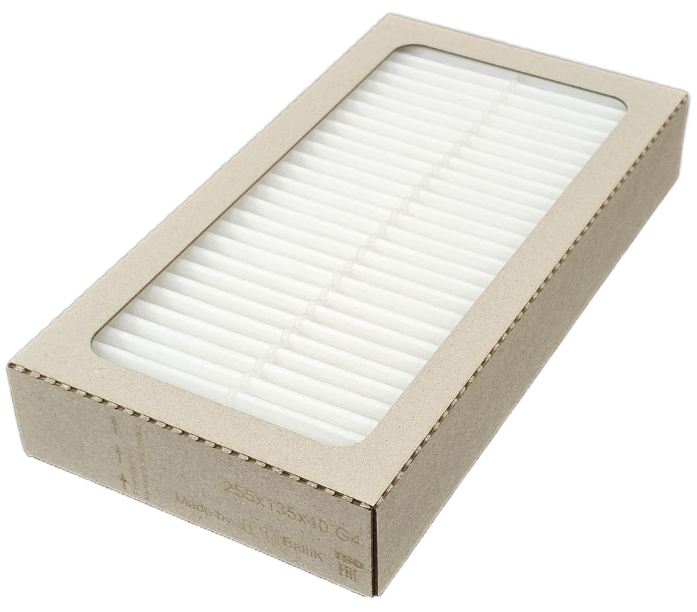 Фильтр кассетный FK-MNB001 грубой очистки для приточной установки MINIBOX Е300 (аналог MINIBOX 255x135x40 G4)