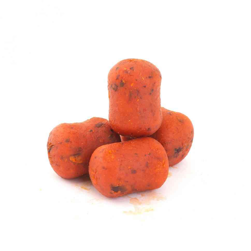 Насадочные DUMBELLS бойлы MINENKO ORANGE PLUM 14x20мм (в дипе)
