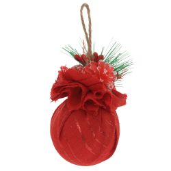 GAEM Набор из 3шт Украшение новогоднее "Шар", D 6 см, L18 W6 H10 см