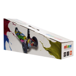 Самокат 4х-колес. с мигающими огнями, регулируемая высота: 78/82/87 см, колеса PU свет, макс. вес 50