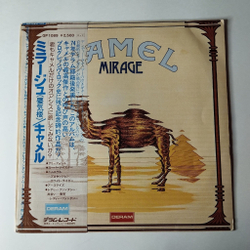 Винтажная виниловая пластинка LP Camel Mirage (Japan 1978) (Obi)