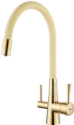 Смеситель Lemark Comfort LM3075G-Beige для кухни с подключением к фильтру с питьевой водой