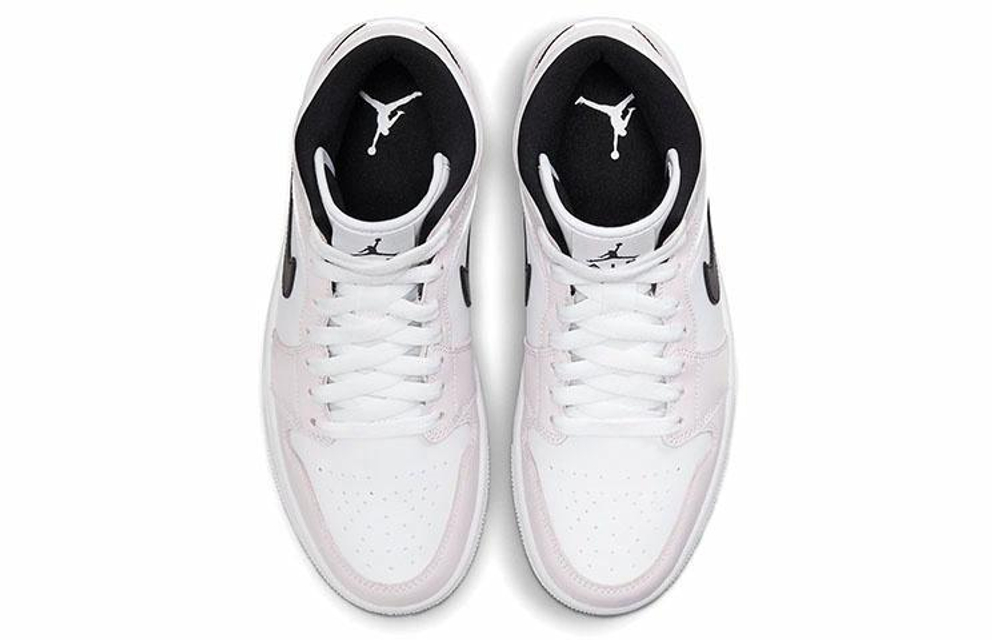 Кроссовки Jordan Air Jordan 1 Mid "Barely Rose" (Женская размерная сетка)