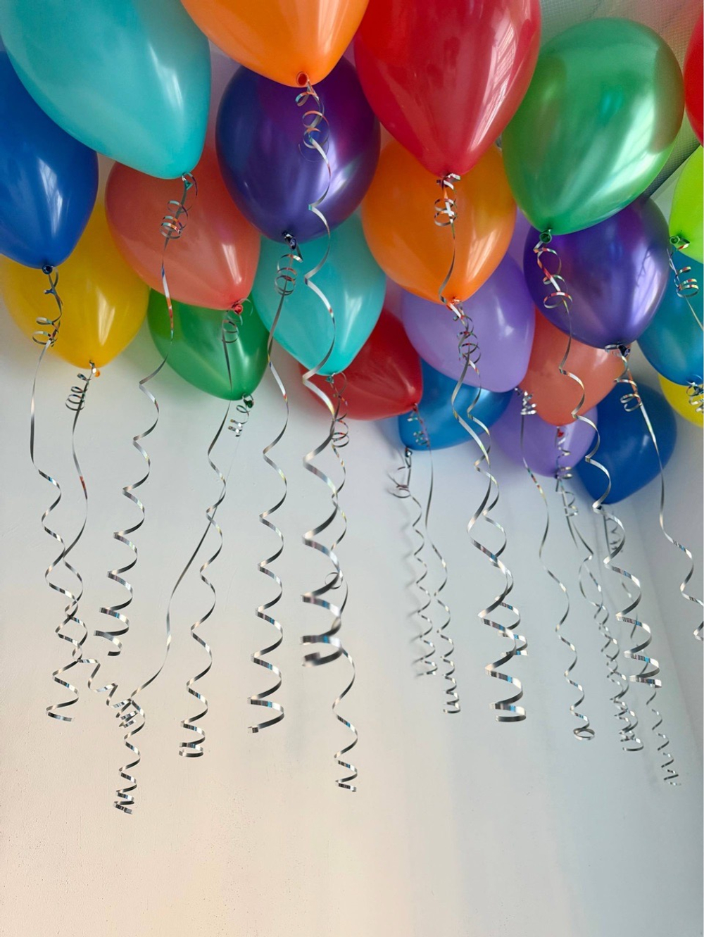 Воздушные гелиевые шарики цифра 10 лет для мальчика №5024