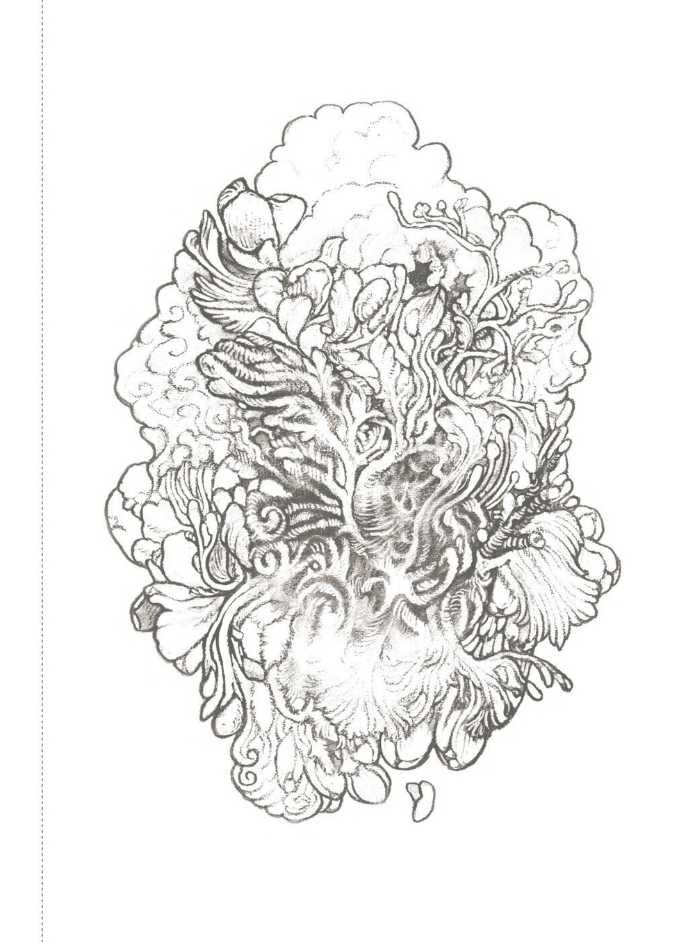 Encyclopedia of Strange Diseases. Coloring book