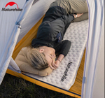 Коврик самонадувающийся Naturehike, 185x55x3,5 см, овальный, светло-серый