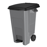 Бак для мусора Freestyle с крышкой на колесах 130 л