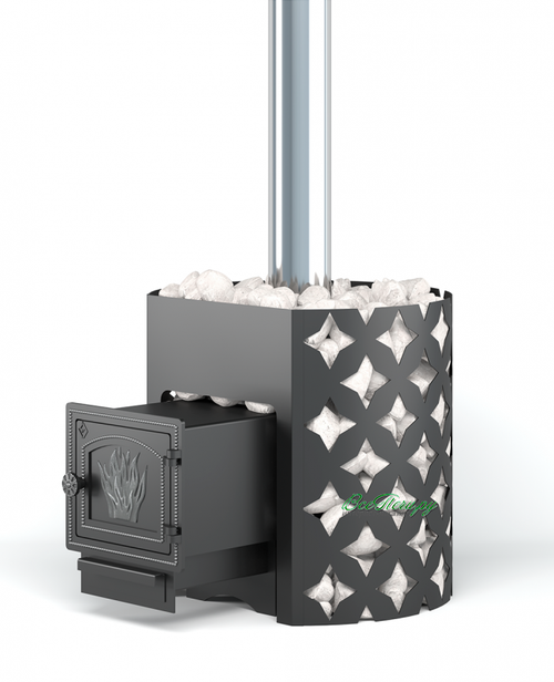 Чугунная печь для бани ЭТНА 14 ДТ-3