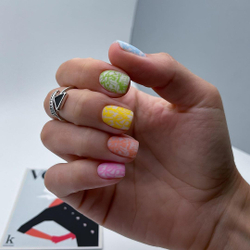 Лак для стемпинга Swanky Stamping S16 неоново-розовый 6мл