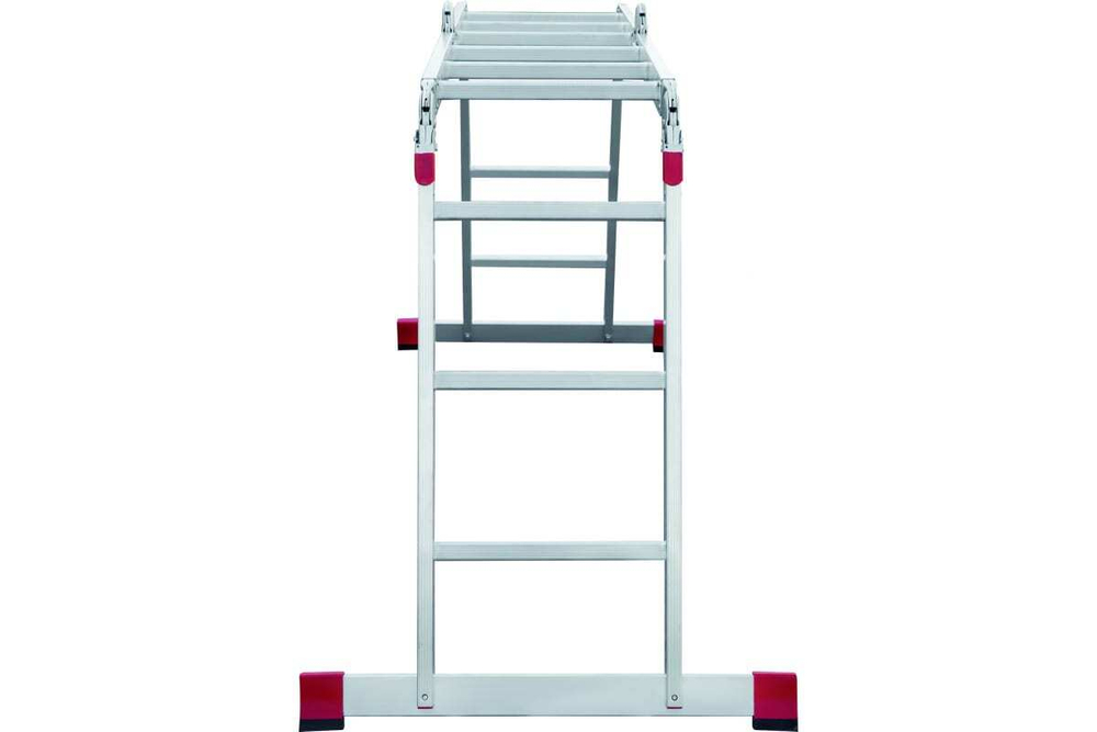 ЛЕСТНИЦА-ТРАНСФОРМЕР НОВАЯ ВЫСОТА 4Х3 АЛЮМИНИЕВАЯ ПРОФЕССИОНАЛЬНАЯ NV 3320