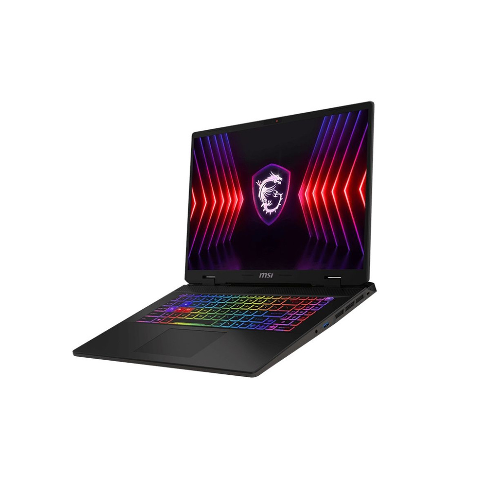 Ноутбук MSI Sword 17 HX B13VFKG-221XRU, 17" (1920x1200) IPS 165 Гц/Intel Core i7-13700HX/32 ГБ DDR5/1024 ГБ SSD/NVIDIA GeForce RTX 4060 для ноутбуков (8 Гб)/Без системы, Серый (9S7-17T214-221)