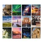 Тетради предметные, КОМПЛЕКТ 12 ПРЕДМЕТОВ, КЛАССИКА NEW, 48 л., обложка картон, BRAUBERG, 404322