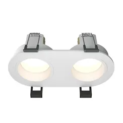 Встраиваемый светильник Пай / Share 2*GU10 10 Вт IP 54 Technical dl126-02-gu10-w