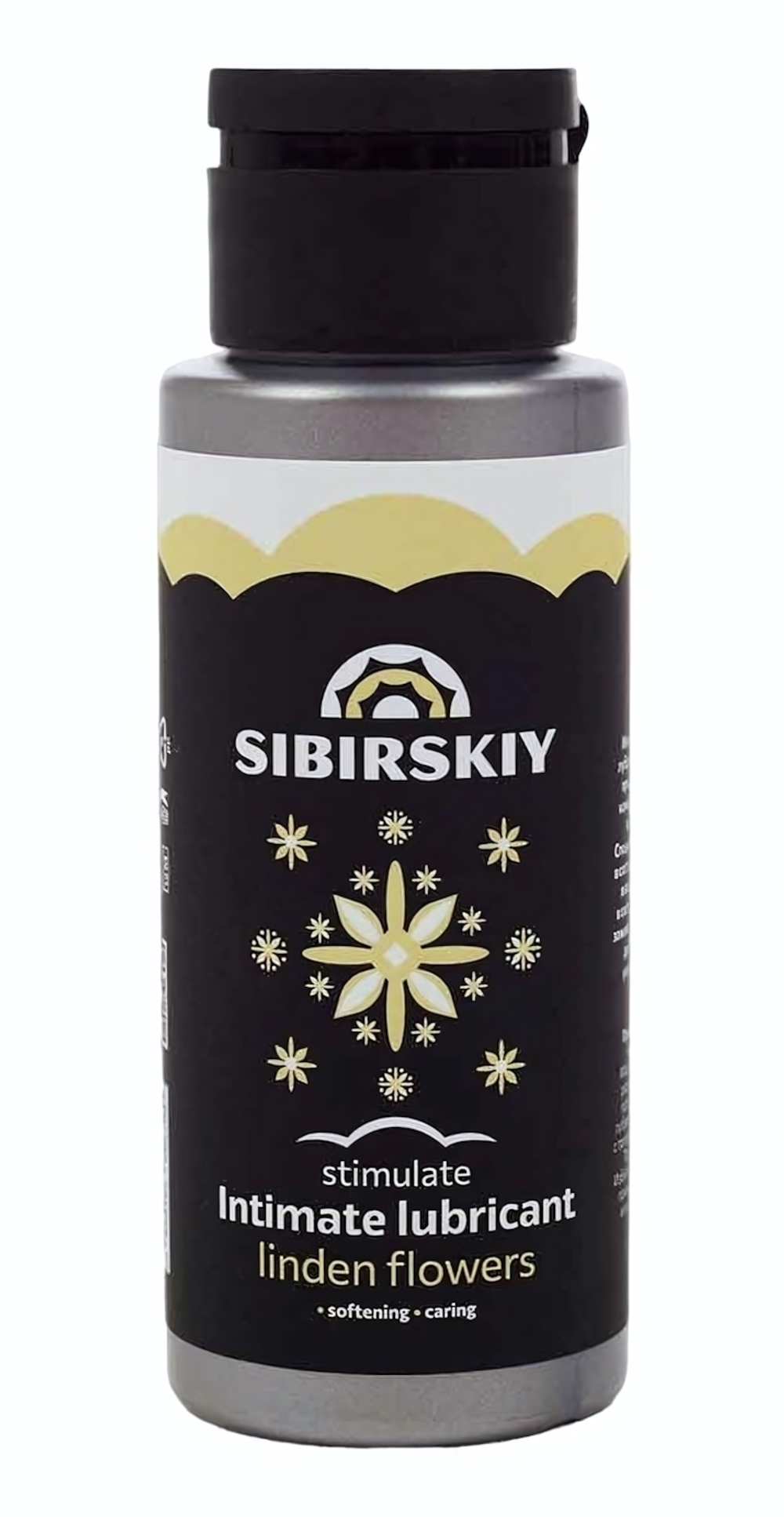 Возбуждающий интимный лубрикант SIBIRSKIY с ароматом цветков липы - 100 мл.