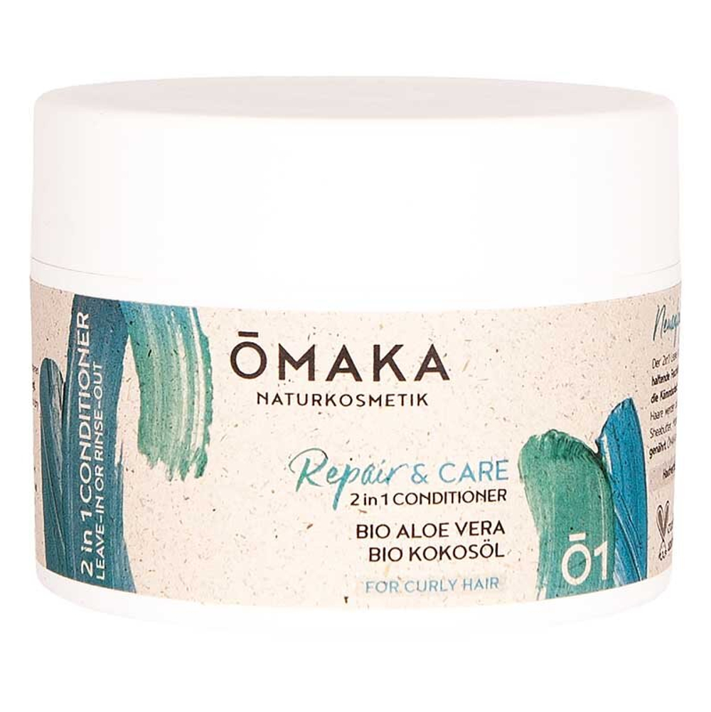 Кондиционер 2 в 1 OMAKA, не требующий смывания., 250 мл