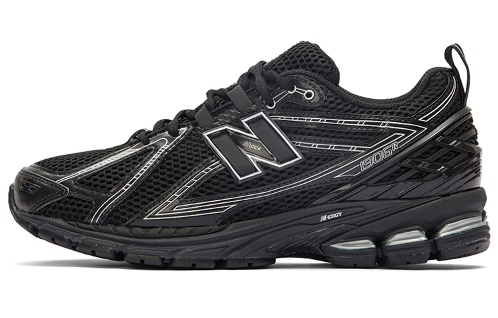 New Balance NB 1906R Trendy Comfortable Elegant Textile Synthetic Leather Low-Top Casual Running Shoes Unisex Black