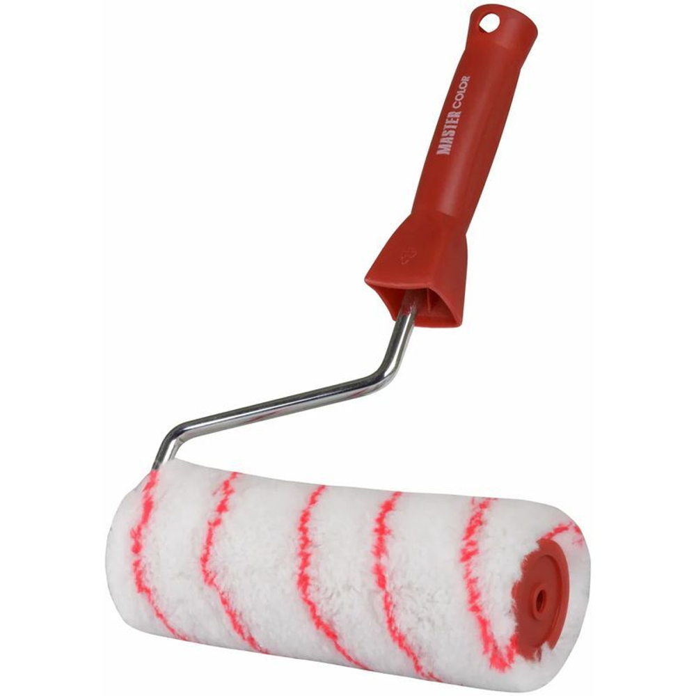 Валик 180 мм ядро 48, полиакрил, ворс 18 мм, ручка 28 см, бюгель 8 мм Master Color