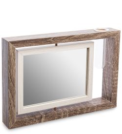 GAEM Home PH-24/ 2 Фоторамка-зеркало с вазочкой (13х18)