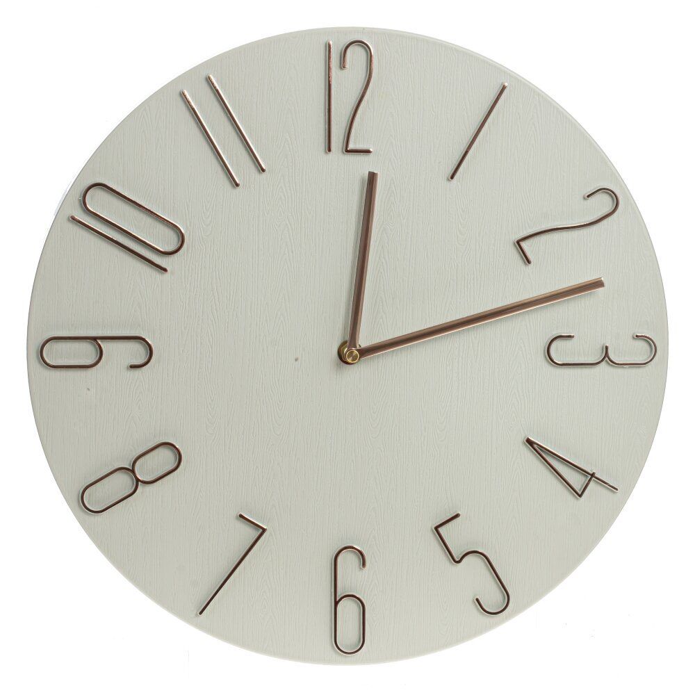 GAEM Часы настенные декоративные, L35,5 W2,5 H35,5 см, (1xАА не прилаг.), 2в.