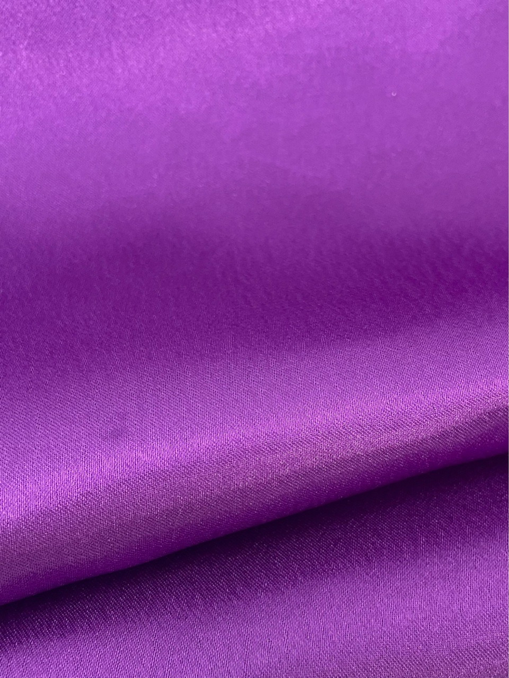 Ткань "Креп-сатин" (фиолетовый)