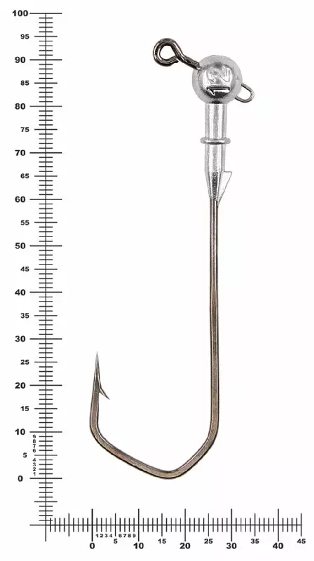 Джиг некрашеный Stinger Eye Jig, крючок Vido Craft VD-079 10/0 (3шт/уп)