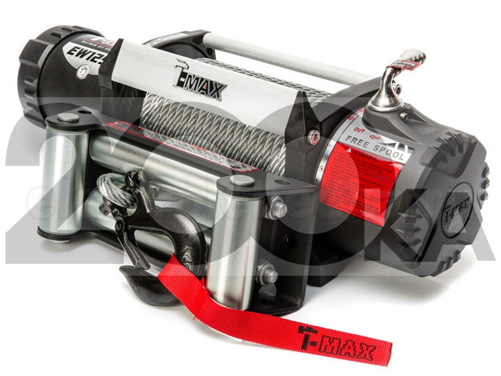 Лебедка автомобильная T-MAX HEW-12500 X-Power электрическая 12В