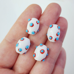 Бусины лэмпворк, крупные, акцентные, р-р 16×11мм, штучно