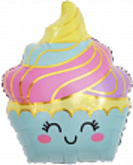 Шар (24""/61 см) Фигура, Сладкий кекс, 1 шт. Ж137