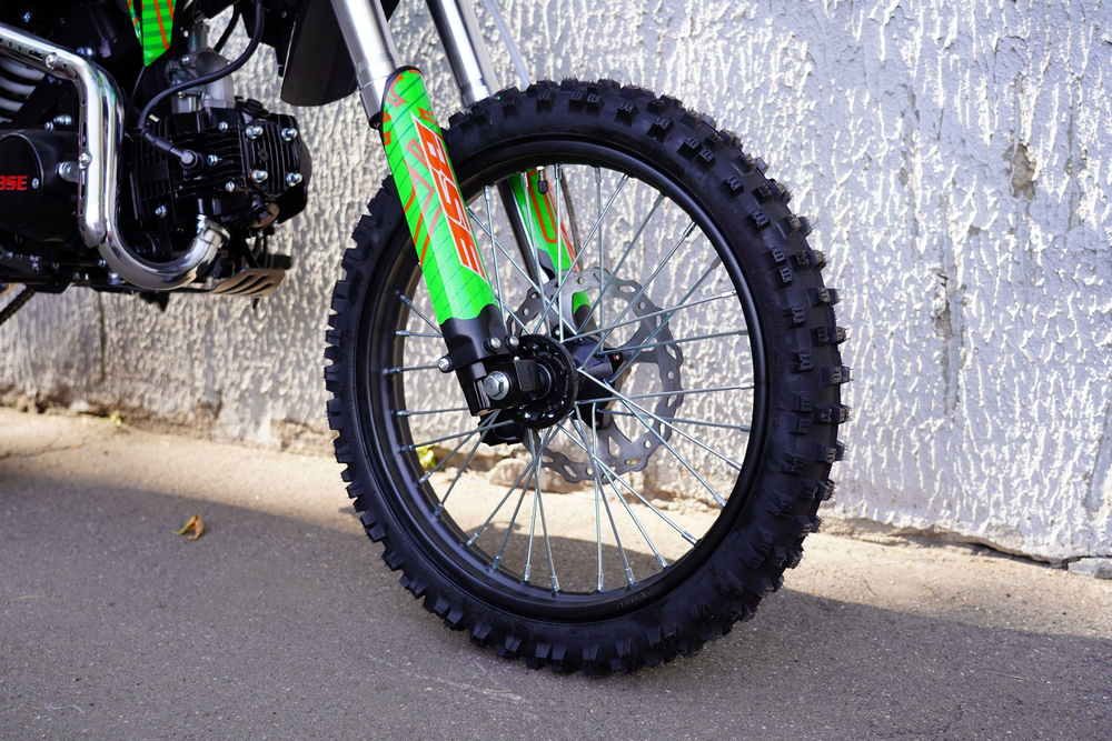 Питбайк BSE EX125 17/14 Green Orange Ant (020)