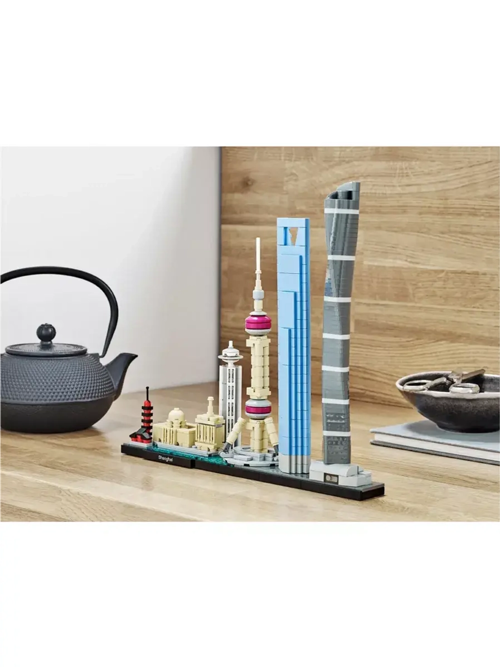 Конструктор Архитектура Шанхай Shanghai 669 деталей