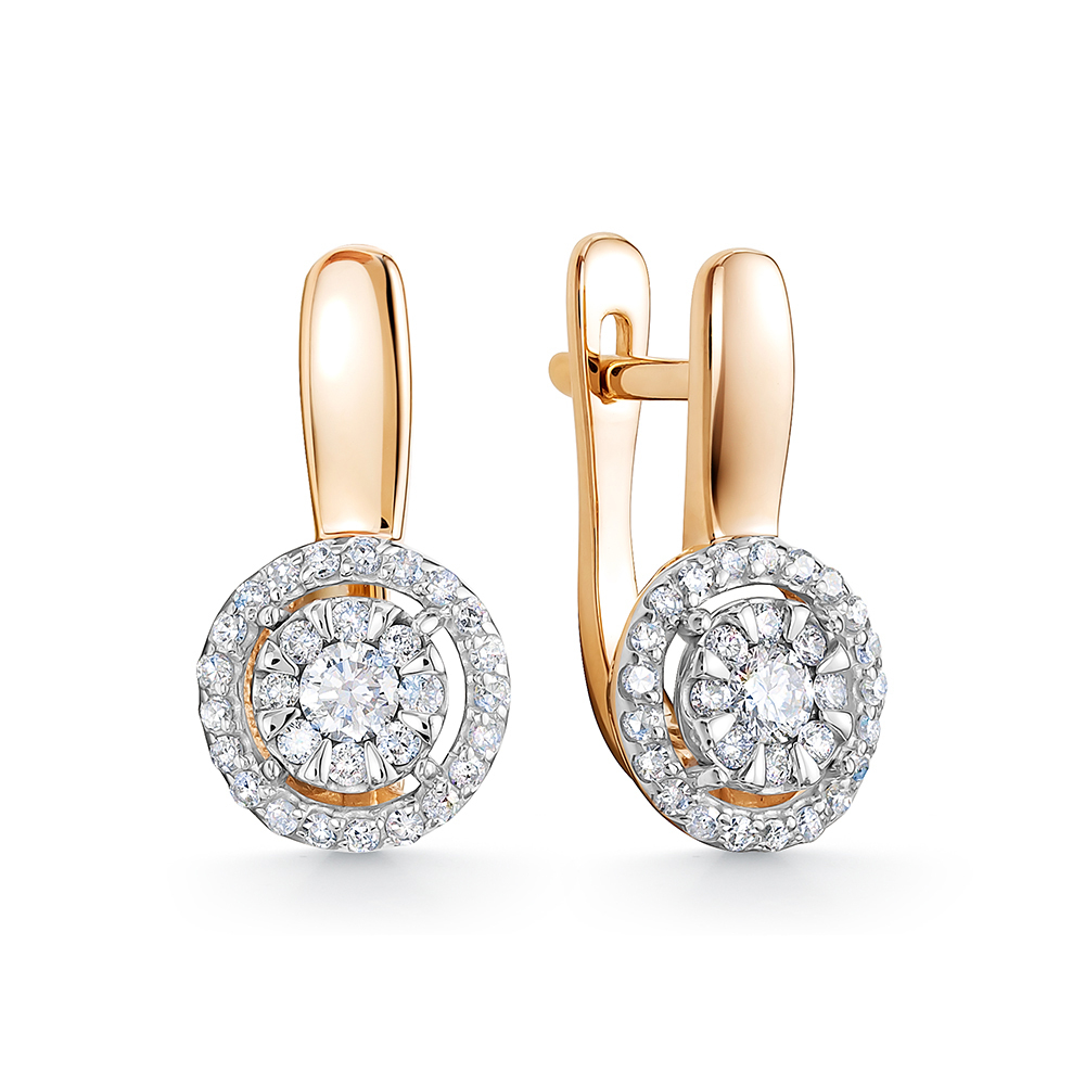 Серьги из золота 585 пробы