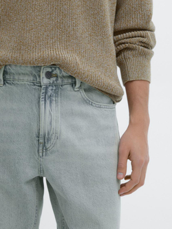 Massimo Dutti Зауженные джинсы из 100% хлопка, индиго