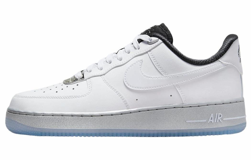 Кроссовки Nike Air Force 1 Low "White Chrome" (Женская размерная сетка)