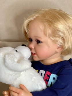 Кукла Реборн виниловая 55см в пакете (FA-020FV)