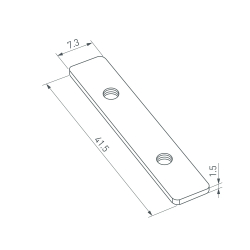 Соединитель профиля FANTOM-W23-180 Set (Arlight, Металл) 045099