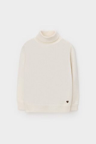 джемпер  для девочки  КВ 30147/24ш/молочный