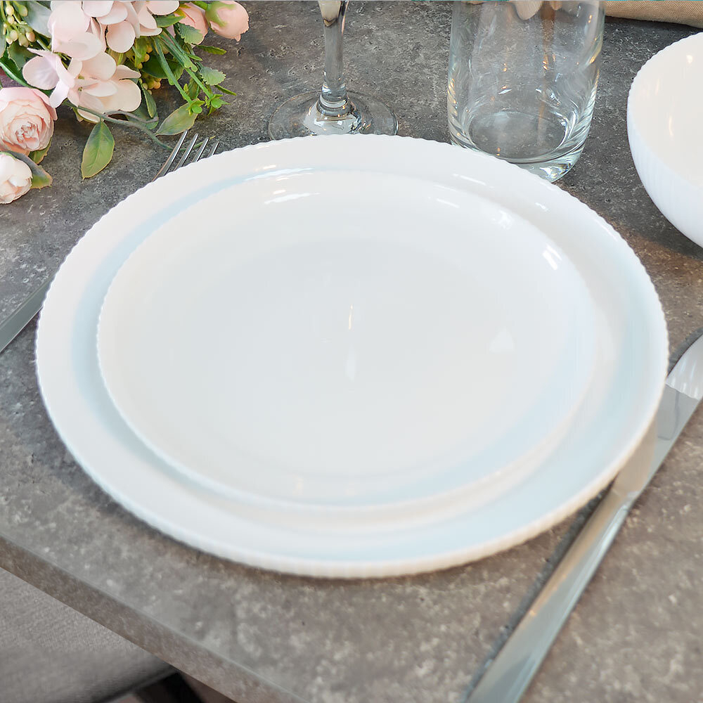 Тарелка обеденная 25см Жемчужина