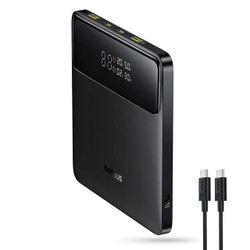 Внешний аккумулятор Baseus H1 Fast Charging Power Bank with Digital Display 20000mAh 100W, Чёрный (P10021604123-00)