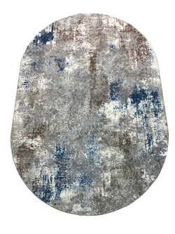 Ковер Armina 03853A Blue Овал