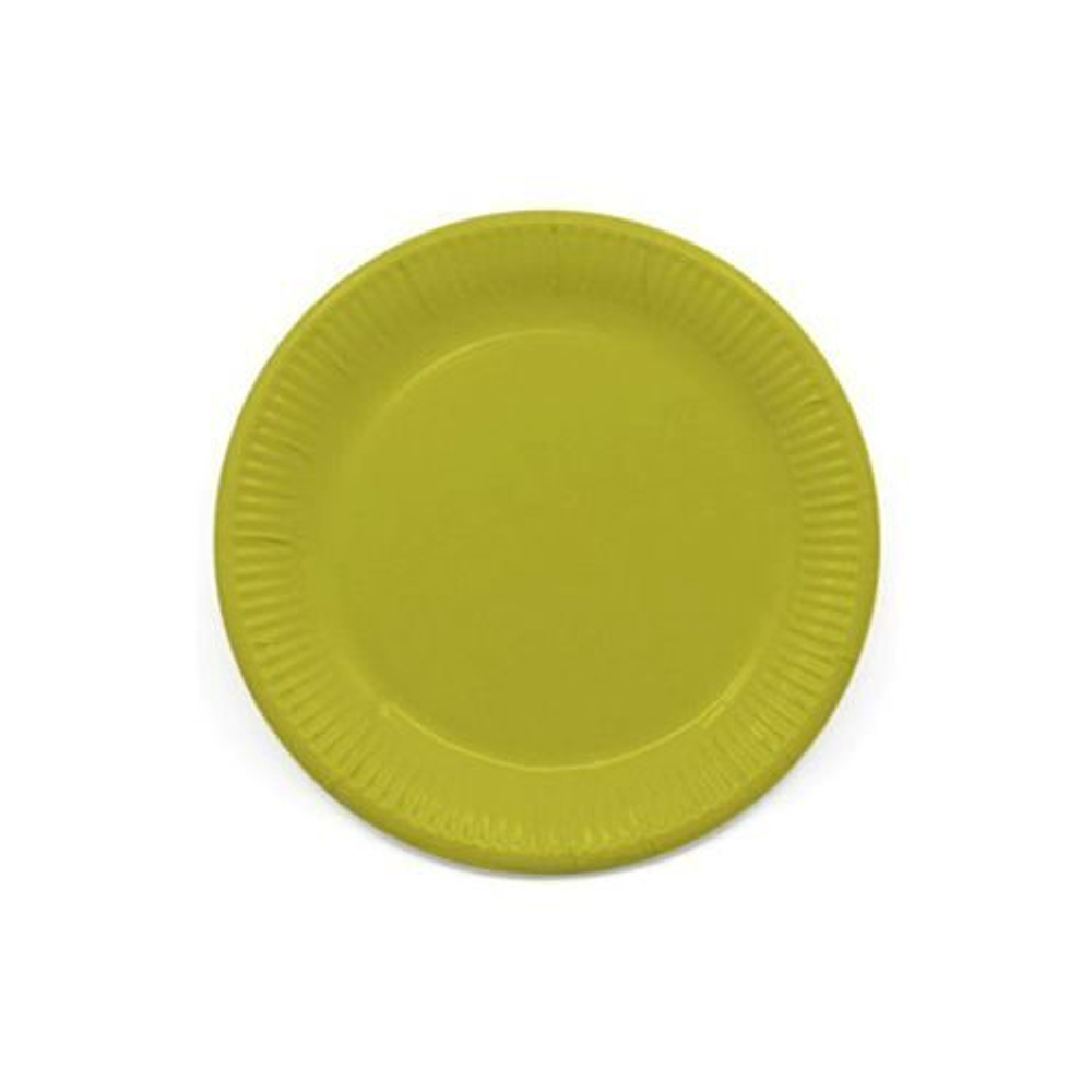 1502-1110 Тарелки зеленые Киви, 8 штук