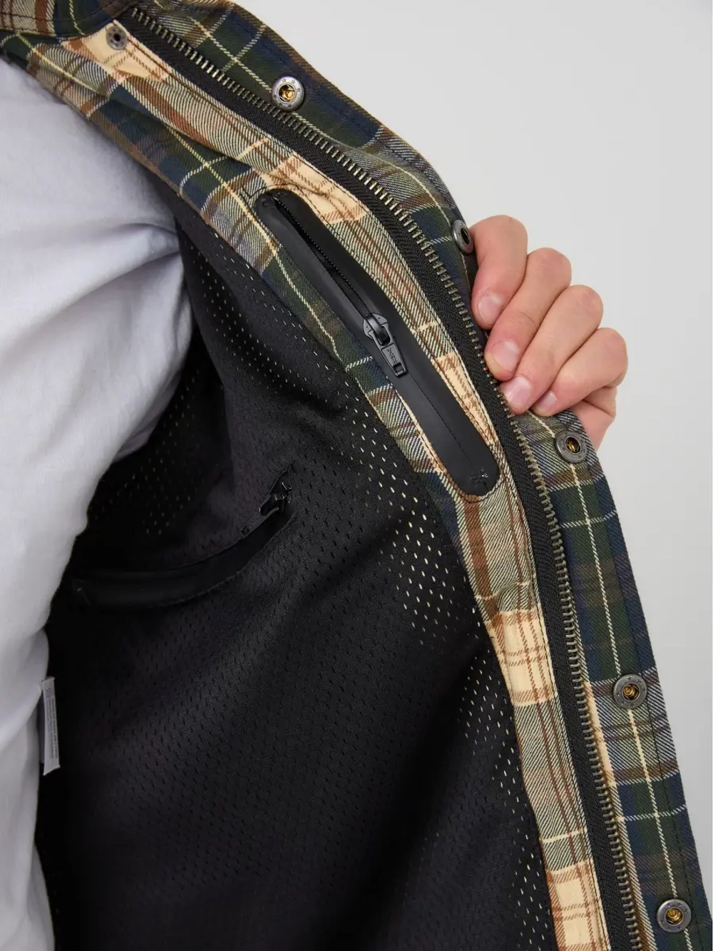 моторубашка MCP Rebel Full Kevlar Green/Brown