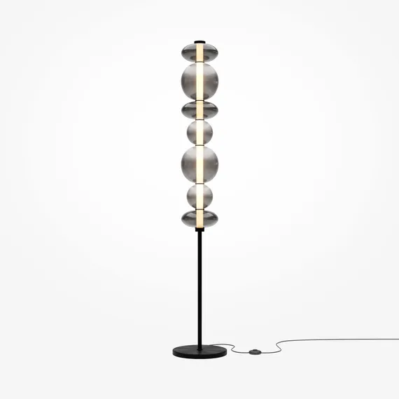 Напольный светильник (торшер) Футуро / Futuro 3000К 40Вт Maytoni mod307fl-l40b3k