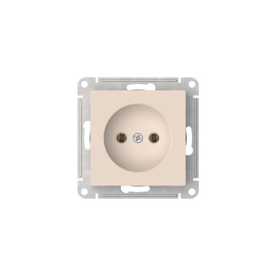 Розетка AtlasDesign 16А без заземл. без шторок быстрозажим. клем. механизм беж. SE ATN000241S