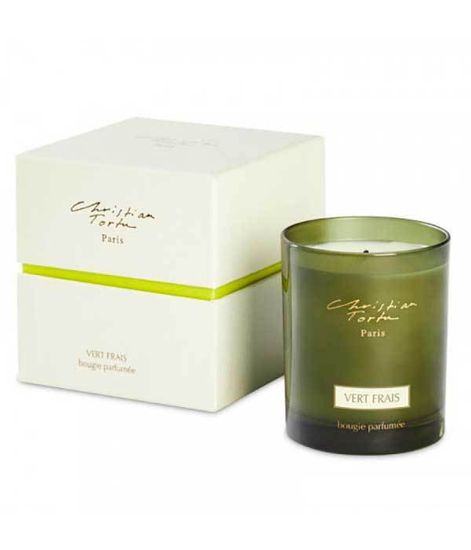 Ароматическая свеча Свежесть зелени, Christian Tortu