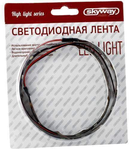 Светодиодная лента 24 SMD 60 см 12 В белая Skyway