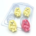 Форма для шоколада ЗАЙКА УШАСТЫЙ МИНИ,пластик